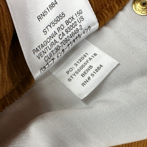 Patagonia Organic Cotton Corduroy Pants | Brown Slim Fit - Picture 8 of 8